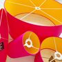 Bright And Bold Pendant Drum Lampshade, thumbnail 6 of 11