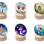 Personalised Kid's Round LED Night Light, thumbnail 4 of 12