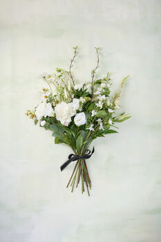 Jardin Blanc Luxury Silk Flower Bouquet, 6 of 7