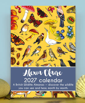 2027 British Wildlife Wall Calendar, 3 of 9