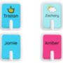 Personalised Kid's Colourful Coat Peg Hook, thumbnail 2 of 6