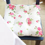 Helmsley Blush Floral Padded Seat Cushions, thumbnail 1 of 4