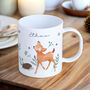 Personalised Woodland Animals Mug, thumbnail 1 of 5