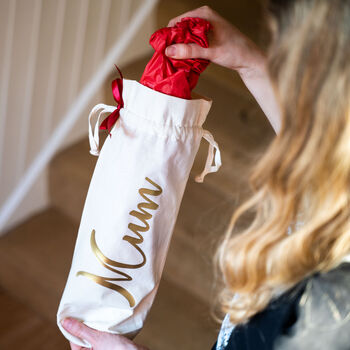 Personalised Wine Bottle Gift Bag, 4 of 8