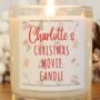 Personalised Christmas Movie Candle, thumbnail 6 of 9