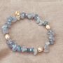 Heartsease Aquamarine Bracelet, thumbnail 5 of 6