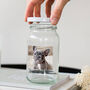 Photo Pet Storage Treat Jar, thumbnail 1 of 3