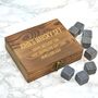 Personalised Whisky Stones And Serving Tongs Set, thumbnail 1 of 5