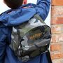 Kids Personalised Camouflage Backpack, thumbnail 1 of 6