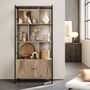 Four Tier Bookcase Industrial Style Storage Unit, thumbnail 2 of 12