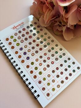 Colourful Stone Border 576 Bindi Booklet, 4 of 8