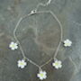 Yellow Primrose February Birth Flower Charm Bracelet, thumbnail 3 of 4