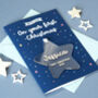 First Christmas Personalised Decoration Keepsake Card, thumbnail 2 of 2