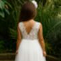 Honey In Ivory ~ Flower Girl Dress Or Party Girl Dress, thumbnail 2 of 6