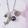 Personalised Mermaid Charm Necklace, thumbnail 1 of 3