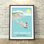 The Needles, Isle Of Wight Print, thumbnail 1 of 5
