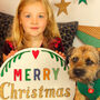 Merry Christmas Wooden Sign, thumbnail 2 of 3