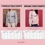 Personalised Year Sweatshirt Breast Pocket Design, thumbnail 5 of 6