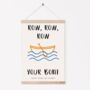 'Row Row Row Your Boat' Nursery Rhyme Print, thumbnail 5 of 5