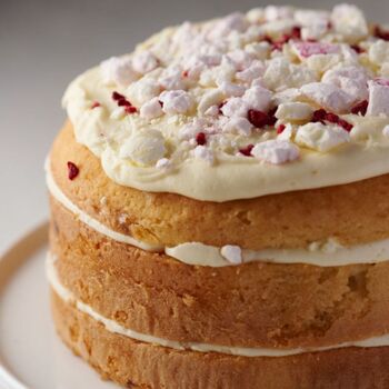 Raspberry And Lemon Meringue Cake, 2 of 5