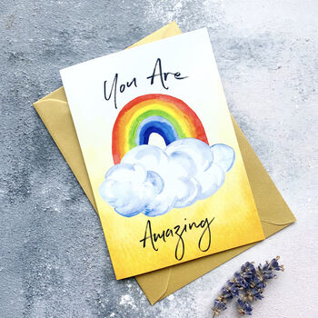 You Are Amazing! Rainbow Letterbox Gift, 5 of 8