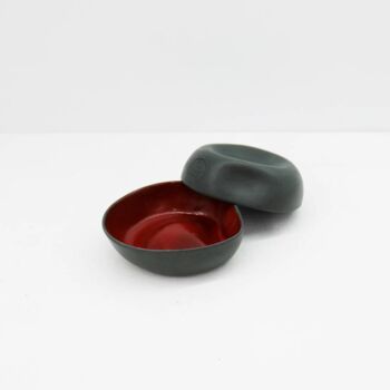 Hic Ceramics Handmade Small Curves Bowl Double Face, 3 of 6