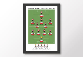 Southampton 2010 Football League Poster, 8 of 8