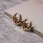 Neo Chunky Mini Hoop Earrings | 18 K Gold Plated, thumbnail 1 of 4