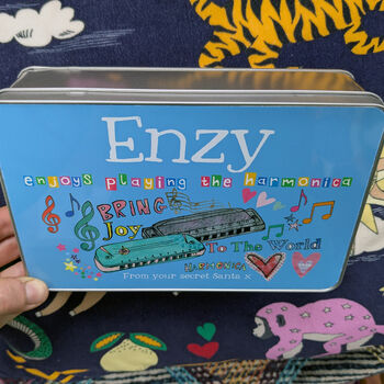 Personalised Harmonica Tin, 3 of 3