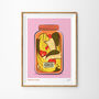 Powered By Kimchi Kitchen Art Print, thumbnail 2 of 2