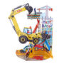 Pop Up 3D Pendulum Moving Digger Birthday Card, thumbnail 1 of 4