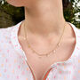 Waterproof Gold Plated Lightning Necklace, thumbnail 1 of 3