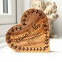 Personalised Valentines Gift For Her, Engraved Heart, thumbnail 5 of 7