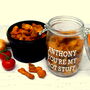 Personalised Spicy Pork Scratchings Jar, thumbnail 4 of 9