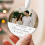 Personalised Engagement Ornament With Photo And Names, thumbnail 6 of 8