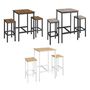 Space Saving Bar Table And Stools Set, thumbnail 10 of 10