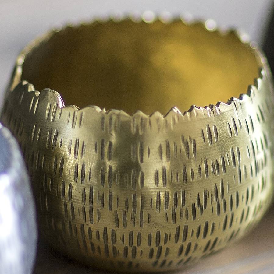 gold etched bowl by marquis & dawe