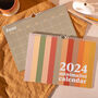 2024 Calendar | Muted Minimalist | Landscape | A4, thumbnail 1 of 11