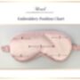 Personalised Silk Sleep Mask With Matching Pouch, thumbnail 10 of 10