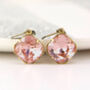 Earrings Made With Swarovski Cushion Crystals, thumbnail 1 of 7