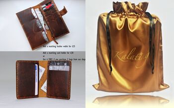 Half Moon Leather Handbag Womens Gift Personalised, 11 of 12