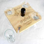 Personalised Wine O'clock Glasses And Bottle Butler, thumbnail 2 of 6