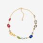 Hanabi Mixed Stone Necklace, thumbnail 3 of 5