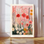 Flower Meadow Garden Art Print, thumbnail 1 of 3