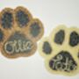 Personalised Pet Paw Print Keepsake Decoration, thumbnail 5 of 8