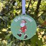 Weight Loss Jab Father Christmas Decoration, thumbnail 1 of 2