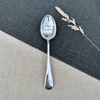 Personalised Vintage Dessert Spoon, 2 of 4