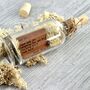 Personalised Leather Message In A Bottle, thumbnail 1 of 6