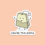 Pack Of Three | 'You're Tea Riffic' | Novelty Sticker, thumbnail 1 of 3