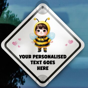 Personalised Child Baby On Board Car Sign, 5 of 11